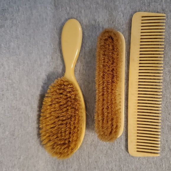 Vintage 1900's Celluloid Vanity Dresser Travel Set - Picture 4 of 16